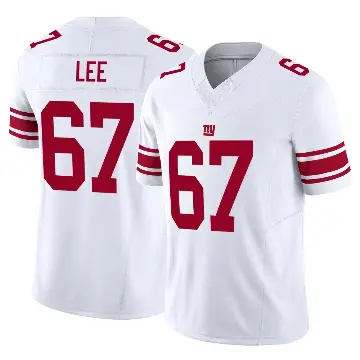 ＃67 Youth Ricky Lee White Limited New York Giants Vapor F.U.S.E. Jersey