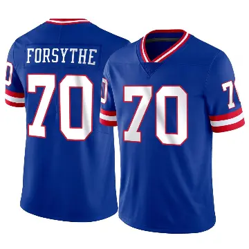 ＃70 Youth Stone Forsythe Limited New York Giants Classic Vapor Jersey