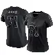 ＃71 Women's Marcus Mbow Black Limited New York Giants Reflective Jersey