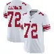 ＃72 Men's Jermaine Eluemunor White Limited New York Giants Vapor Untouchable Jersey