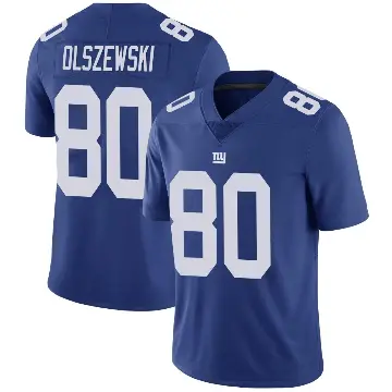 ＃80 Men's Gunner Olszewski Royal Limited New York Giants Team Color Vapor Untouchable Jersey