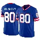 ＃80 Men's Montrell Washington Limited New York Giants Classic Vapor Jersey
