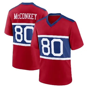 ＃80 Men's Phil McConkey Red Game New York Giants Century Alternate Jersey