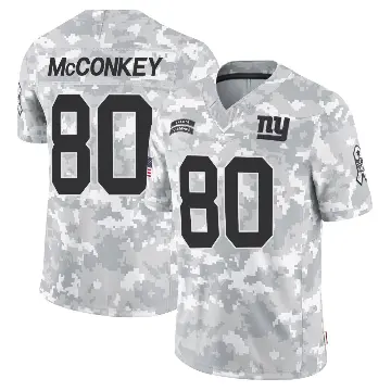 ＃80 Youth Phil McConkey Arctic Camo Limited New York Giants 2024 Salute to Service Jersey