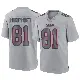 ＃81 Youth Lil'Jordan Humphrey Gray Game New York Giants Atmosphere Fashion Jersey