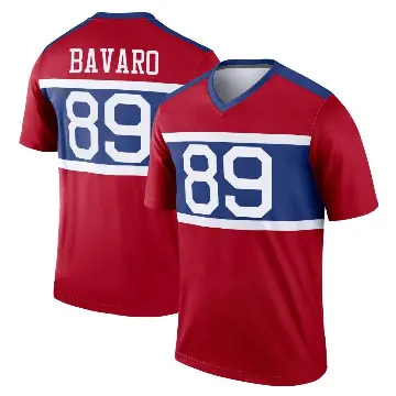 ＃89 Youth Mark Bavaro Red Legend New York Giants Century Alternate Jersey