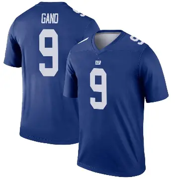 ＃9 Men's Graham Gano Royal Legend New York Giants Jersey