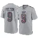 ＃9 Youth Da'Quan Felton Gray Game New York Giants Atmosphere Fashion Jersey