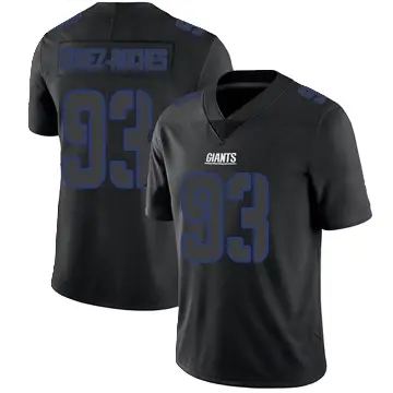 ＃93 Youth Rakeem Nunez-Roches Black Impact Limited New York Giants Jersey
