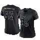 ＃95 Women's Roy Robertson-Harris Black Limited New York Giants Reflective Jersey