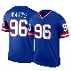 ＃96 Men's Armon Watts Royal Legend New York Giants Classic Jersey