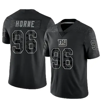 ＃96 Men's Timmy Horne Black Limited New York Giants Reflective Jersey