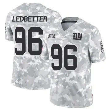 ＃96 Youth Jeremiah Ledbetter Arctic Camo Limited New York Giants 2024 Salute to Service Jersey