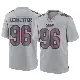 ＃96 Youth Jeremiah Ledbetter Gray Game New York Giants Atmosphere Fashion Jersey