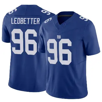 ＃96 Youth Jeremiah Ledbetter Royal Limited New York Giants Vapor F.U.S.E. Jersey