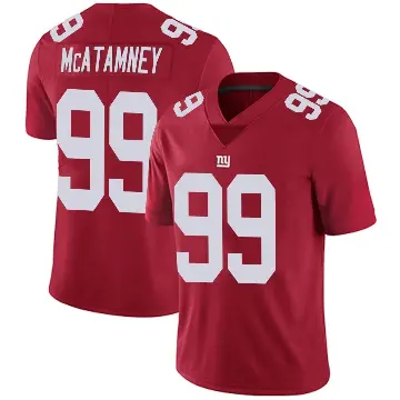＃99 Men's Jude McAtamney Red Limited New York Giants Alternate Vapor Untouchable Jersey