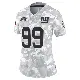 ＃99 Women's Jude McAtamney Arctic Camo Limited New York Giants 2024 Salute to Service Jersey