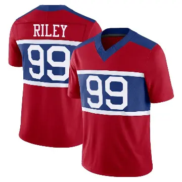 ＃99 Youth Jordon Riley Red Limited New York Giants Century Alternate Vapor F.U.S.E. Jersey