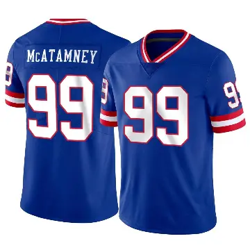 ＃99 Youth Jude McAtamney Limited New York Giants Classic Vapor Jersey